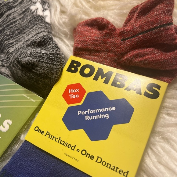 BOMBAS PERFORMANCE RUNNING SOCKS - Picture 2 of 7